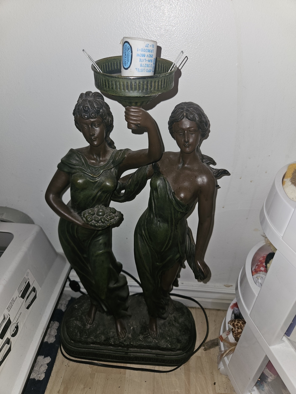 Large Art Nouveau Muses Sculpture – Neoclassical Muses Figurines